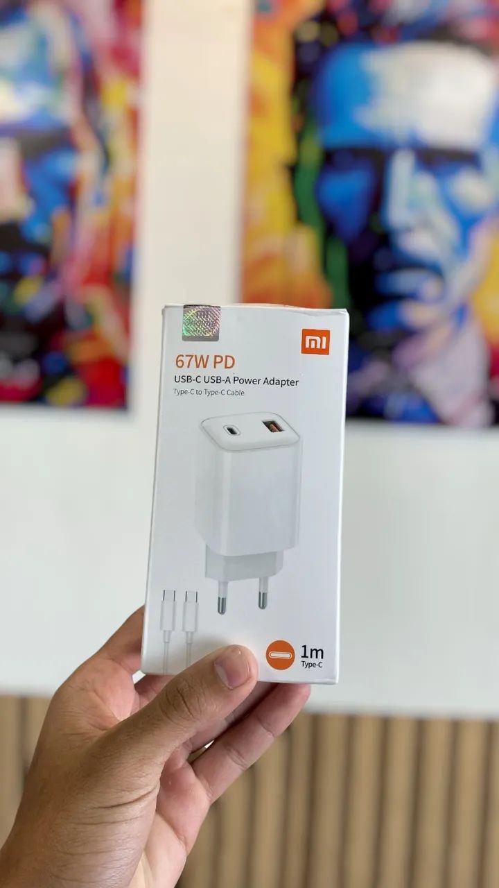 Carregador turbo xiaomi 67w