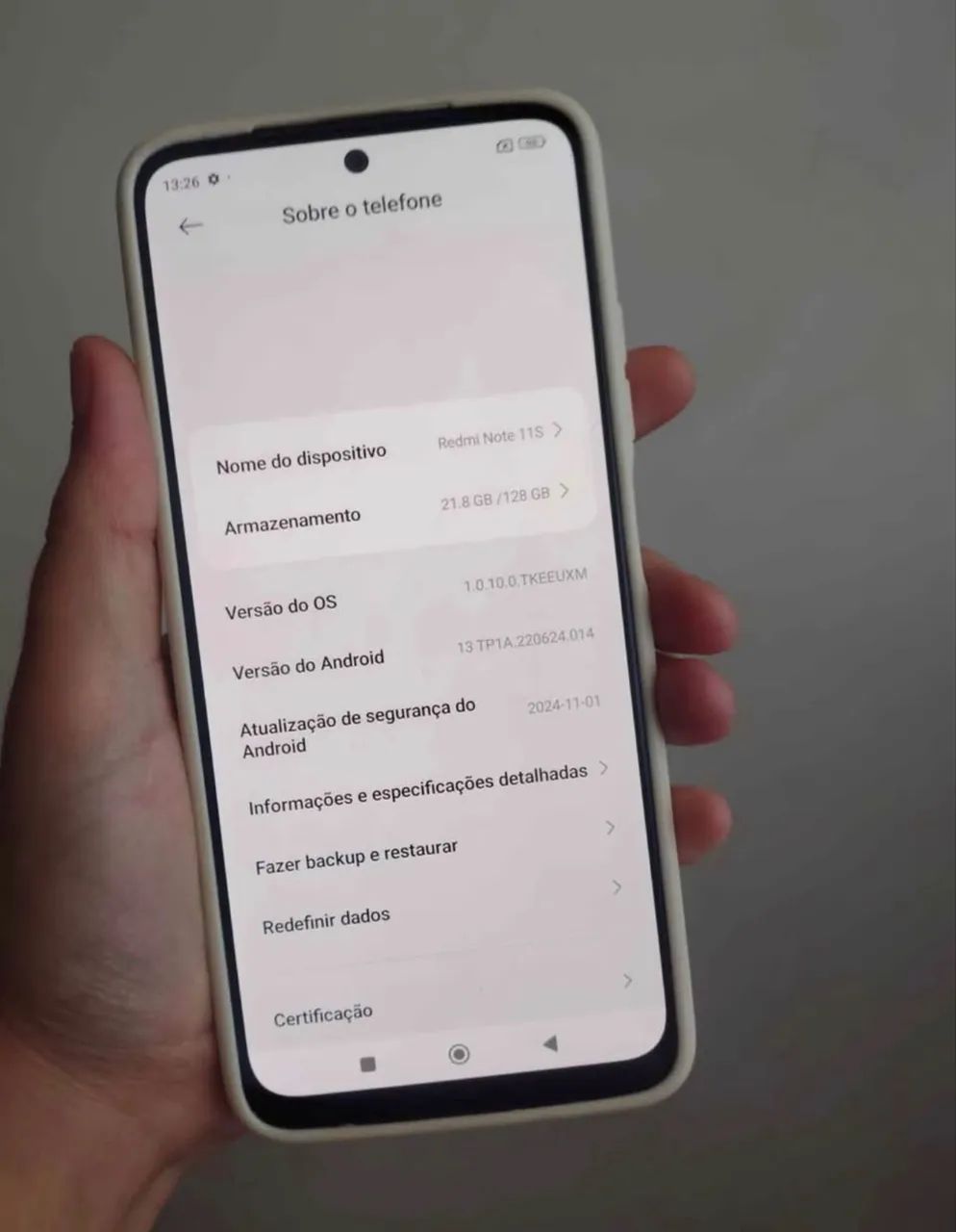 Xiaomi Redmi Note 11s 128GB + 8 GB RAM  - Foto 3
