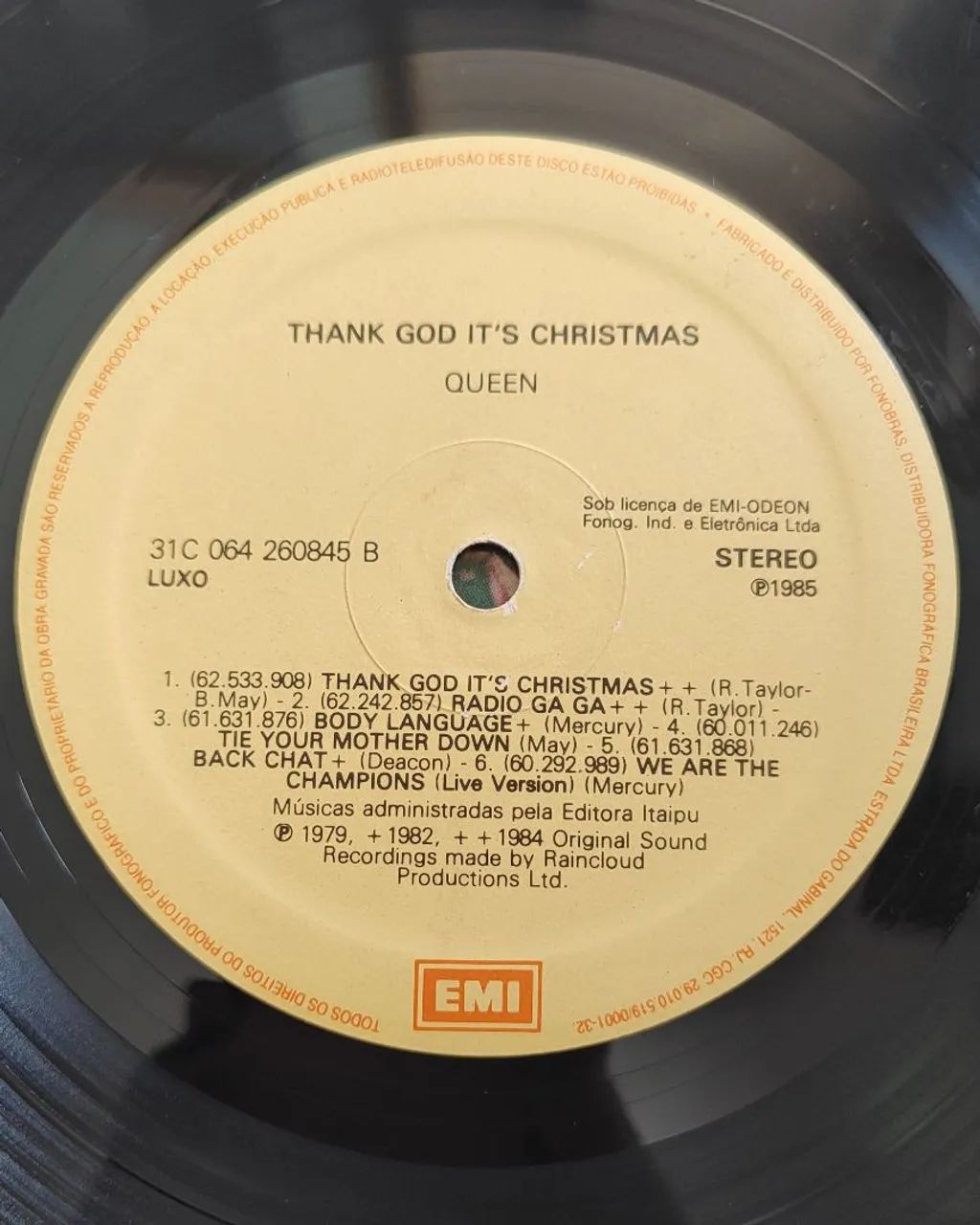 Lp vinil Queen - Thank God It's Christmas  - Foto 4