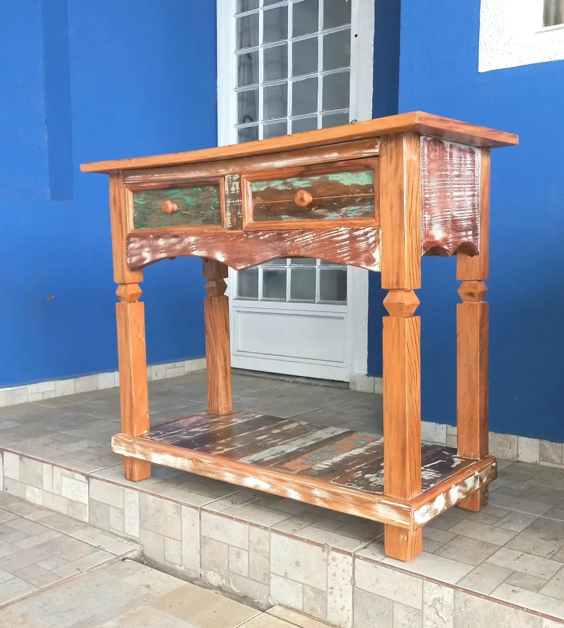 Aparador Em Madeira Maciça - Foto 5