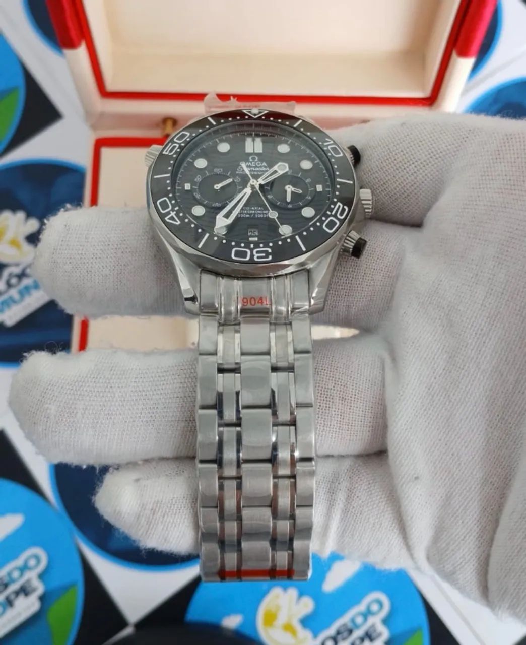 RELÓGIO OMG SEAMASTER AUTOMÁTICO  - Foto 2