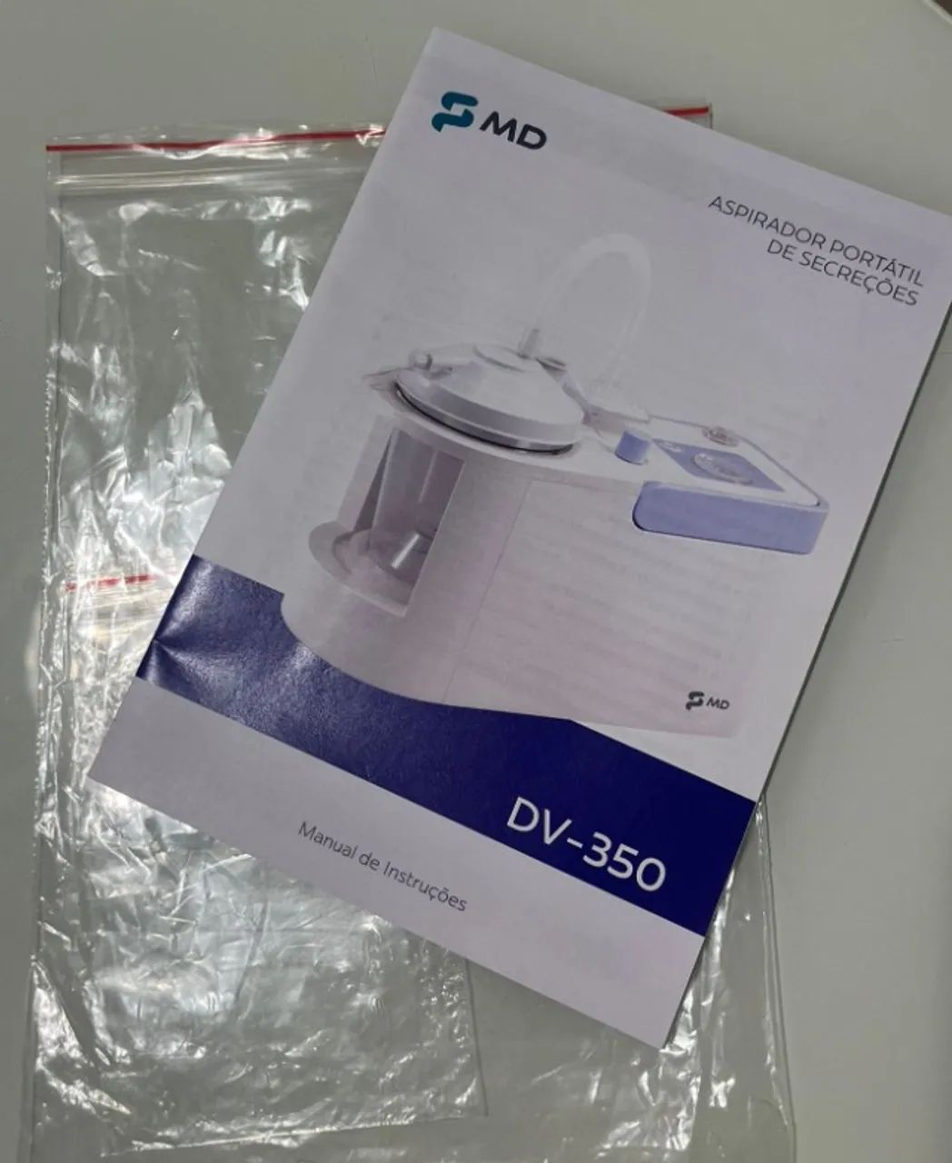 aspirador de secreções portátil a bateria DV-350 - Foto 4