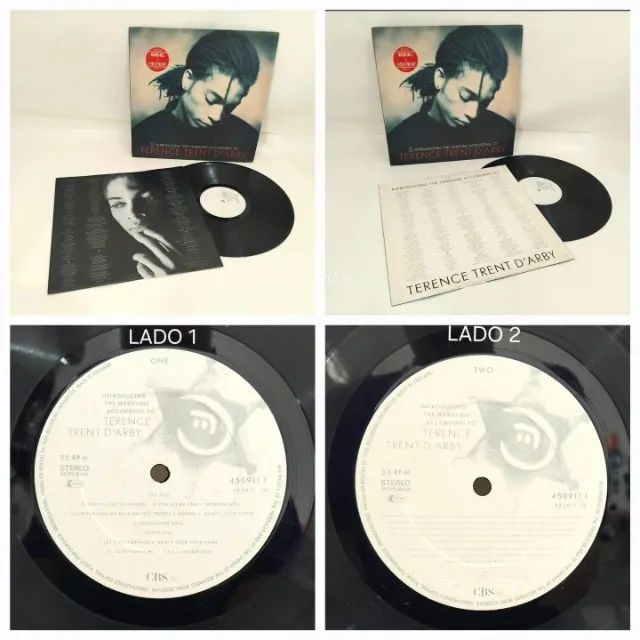 LP VINIL  -TERENCE TRENT D ARBY  THE HARDLINEACCORDING  TO- CBS RECORDS -  11 MUSICAS - Foto 4