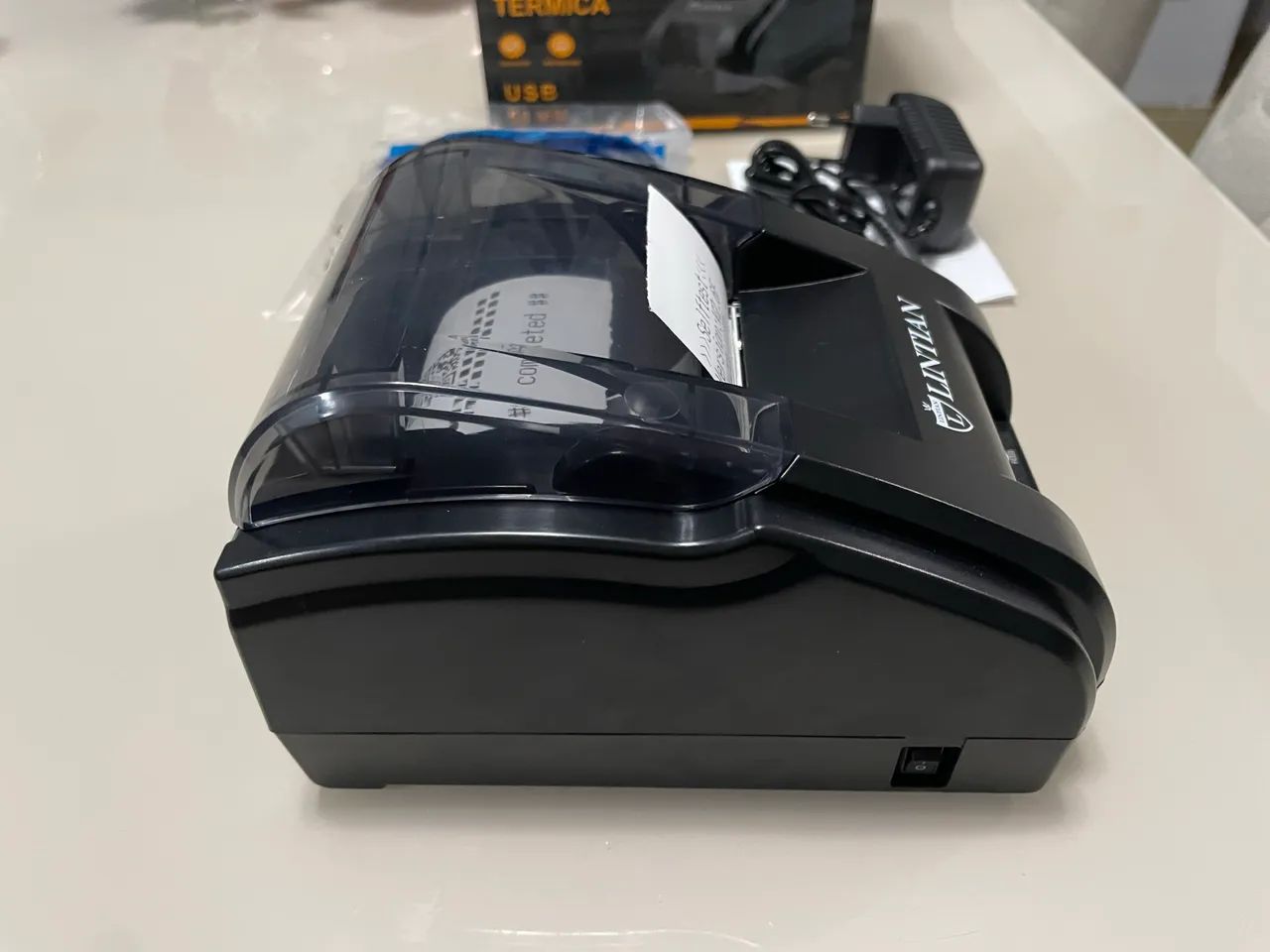 Impressora Térmica Lintian LT-8358 USB 58mm - Nova na Caixa