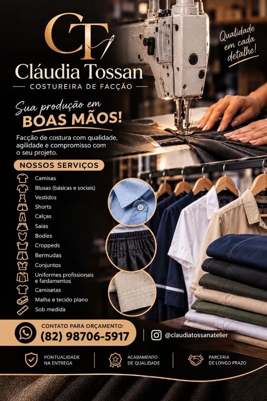 Costureira de facção 