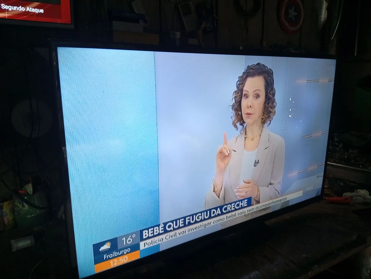 Smart tv Samsung 40 polegadas funcionando normalmente  - Foto 5