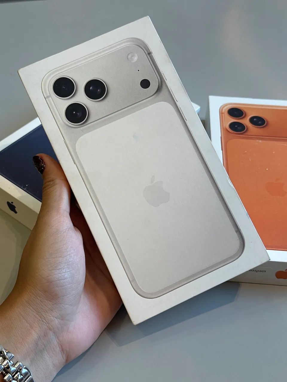 17 pro max 256gb Todas cores 