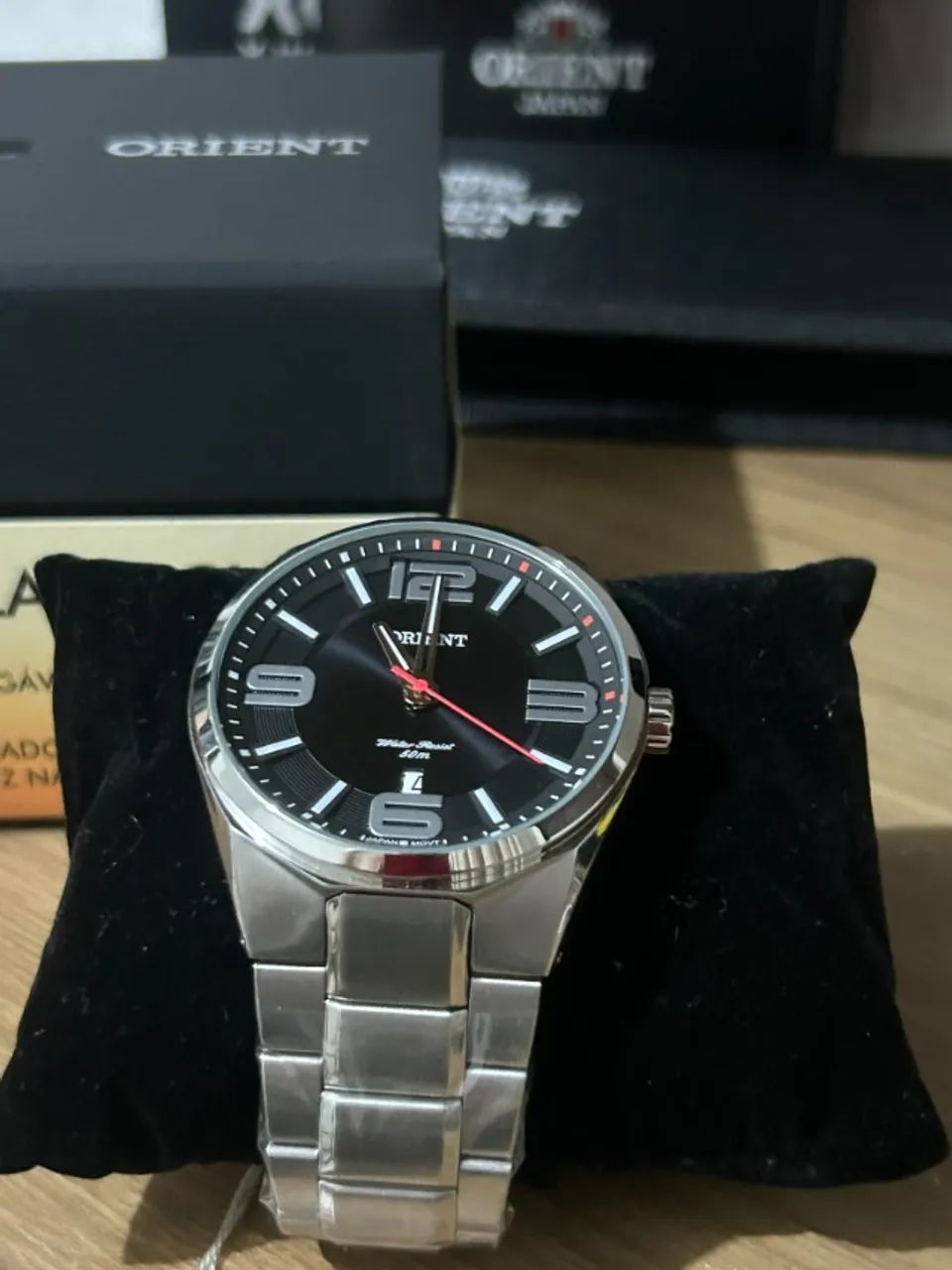 Relógio Orient 43mm Original nos Plásticos - Foto 2