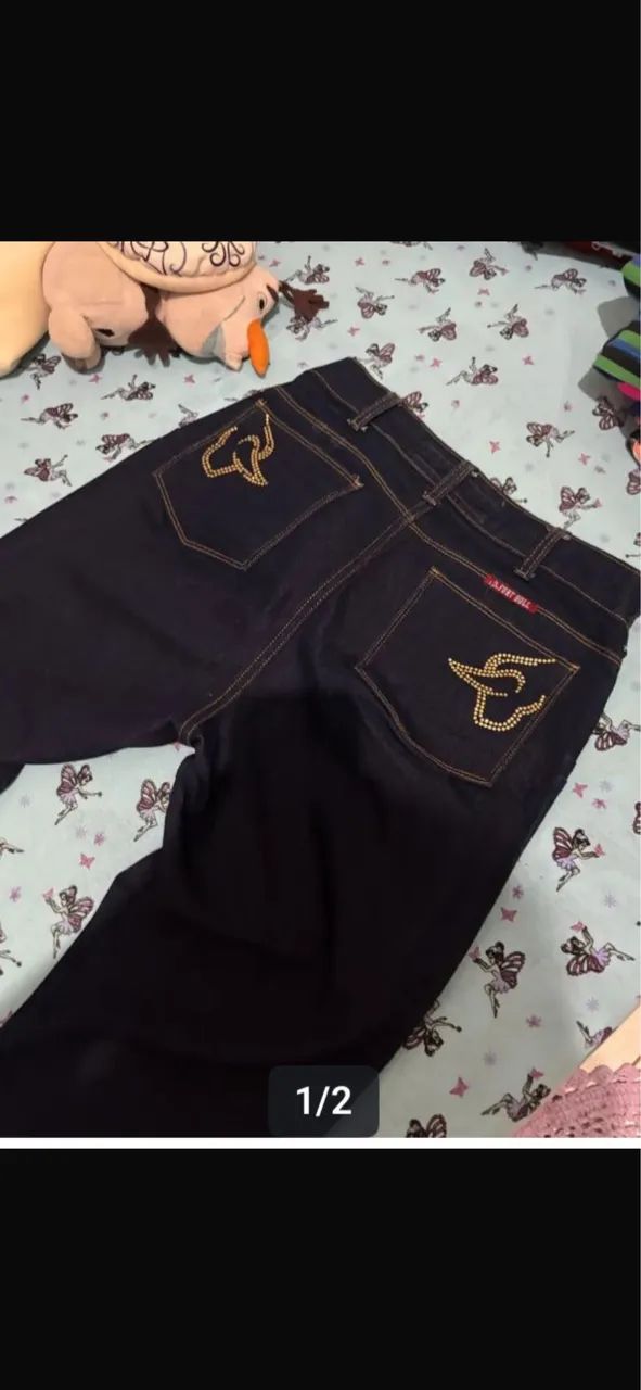 Calça jeans feminina  - Foto 2