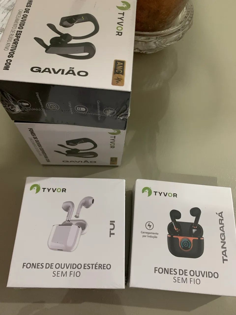 Fone de ouvido sem fio 