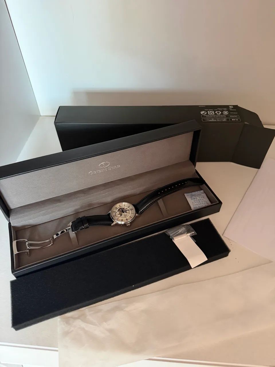 Relógio automático orient star moonphase 