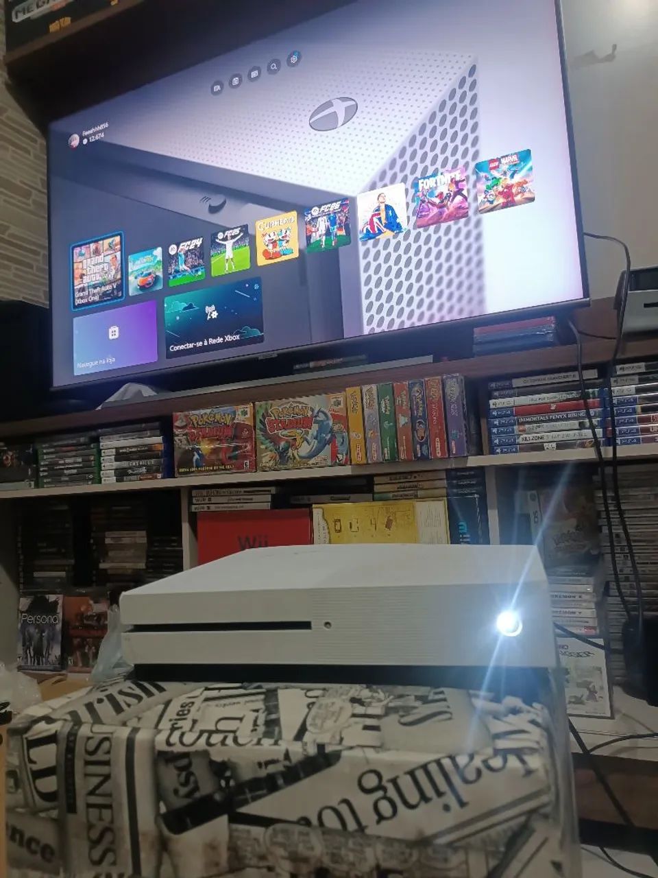 Xbox One S + 14 Jogos  - Foto 5