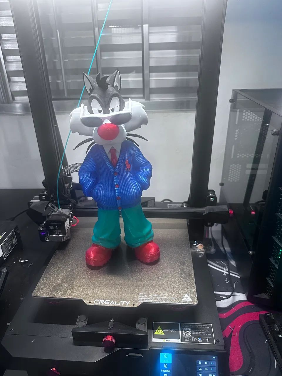 Impressora 3d Cr10 Smart pro 300x400mm - Foto 2