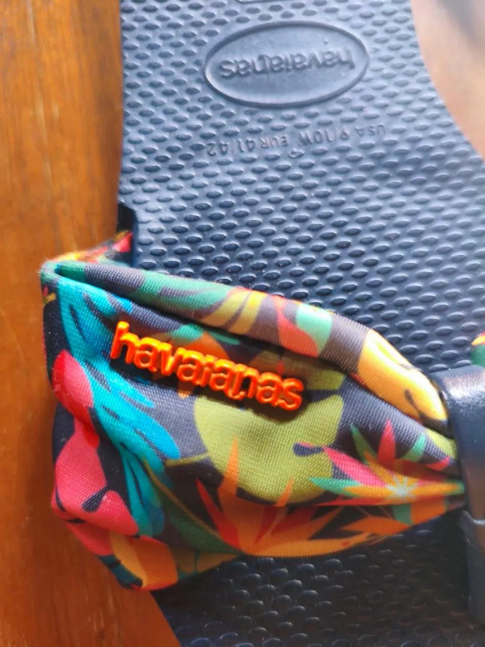 Rasteirinha Havaianas Azul 39/40 - Foto 2