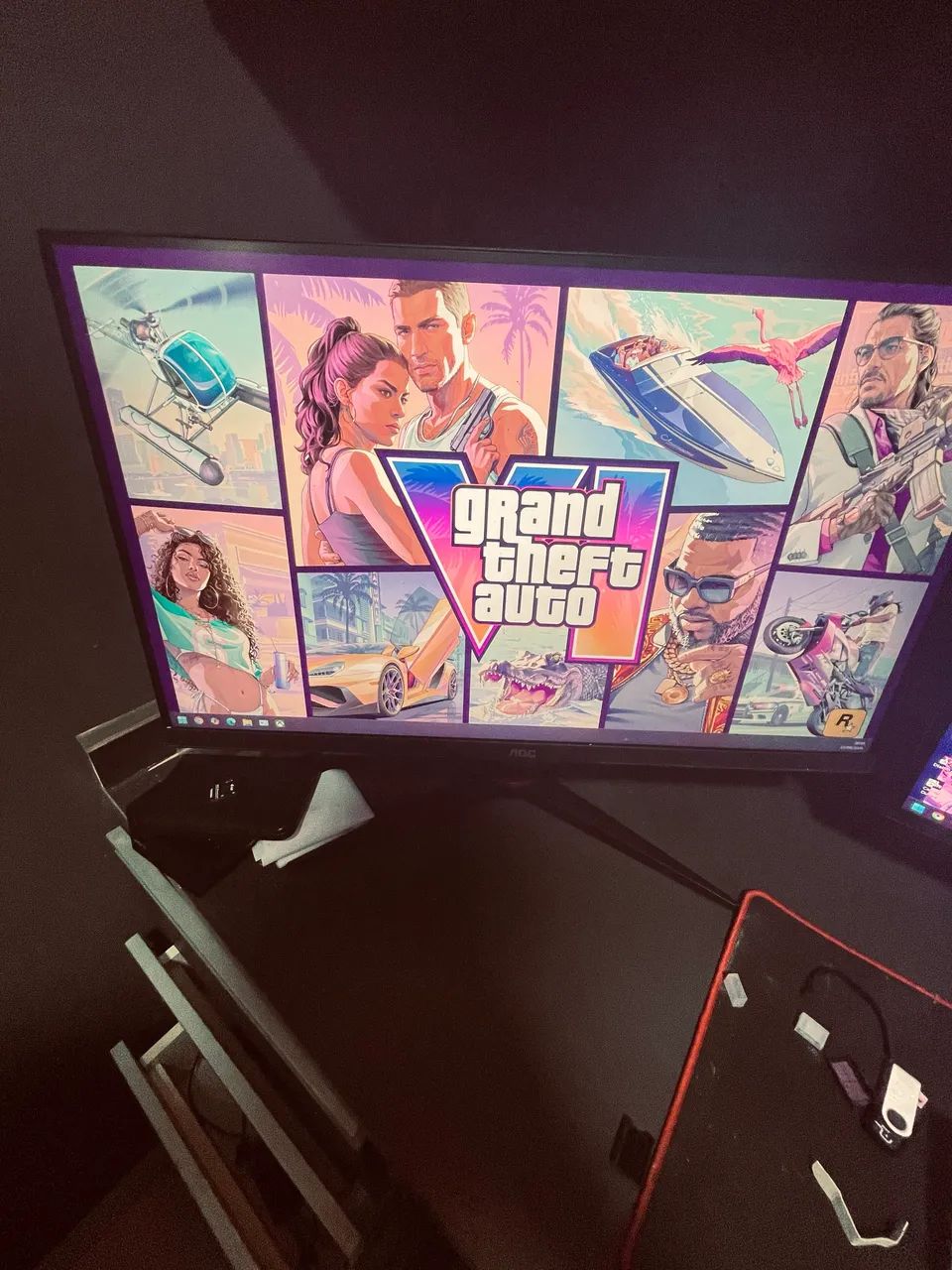 Monitor Aoc 27 polegadas fullHD 165hz