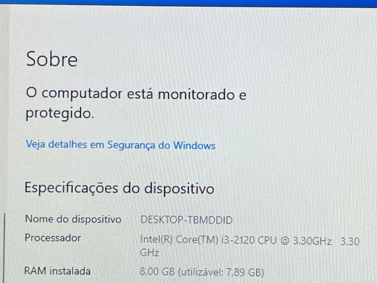 Kit Intel core i3-1155 com 8Gb de RAM  - Foto 2