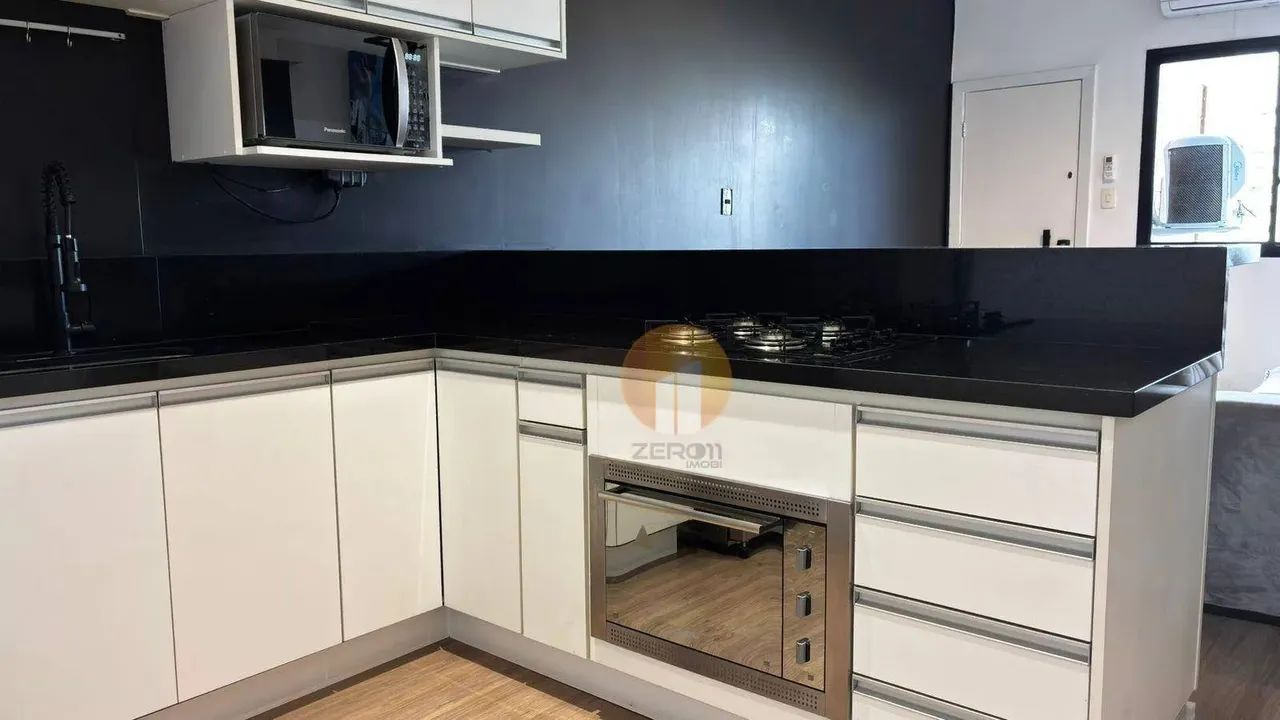 Flat com 1 dormitório, 55 m² - venda por R$ 650.000,00 ou aluguel por R$ 6.000,00/mês - Al - Foto 6