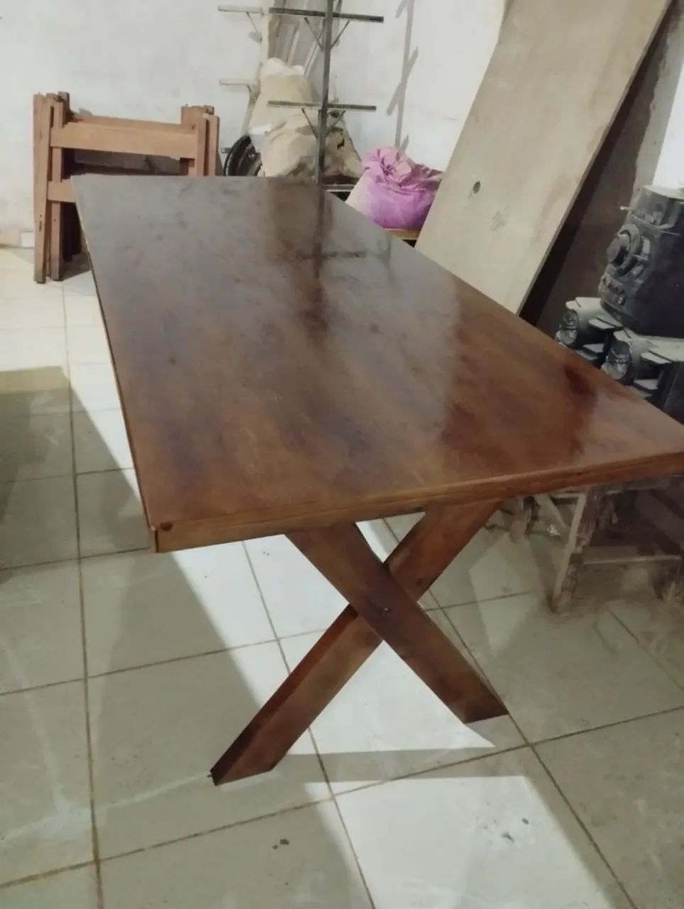 Mesa com os 2 bancos  - Foto 2