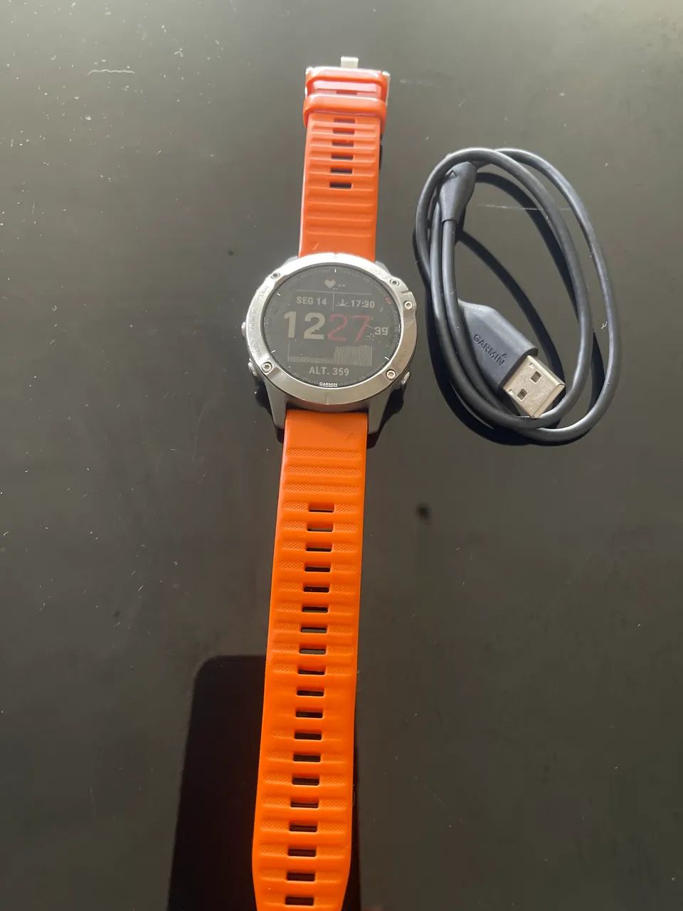 Relógio Garmin fênix 6 shapphire 