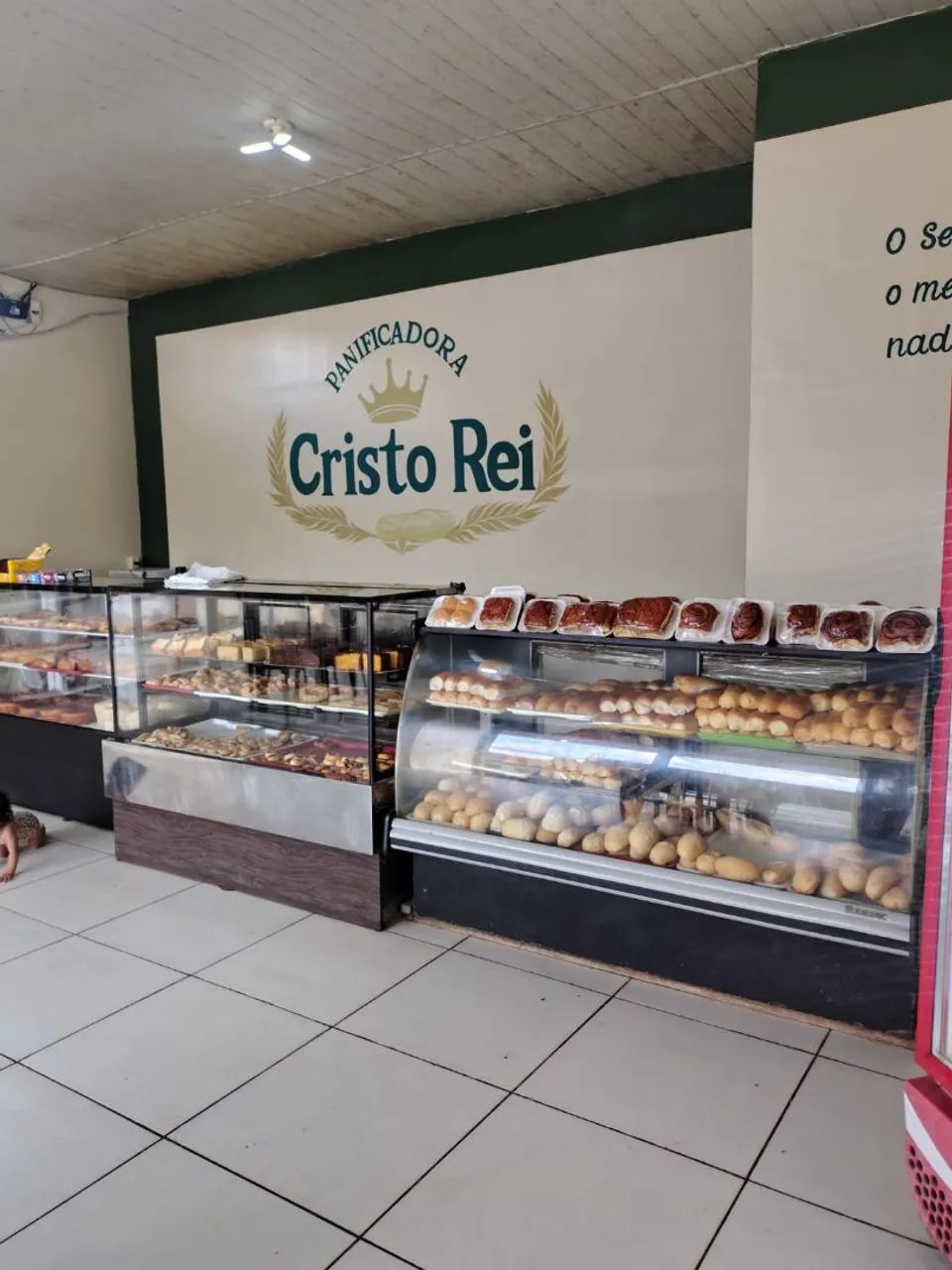 Vitrine de padaria