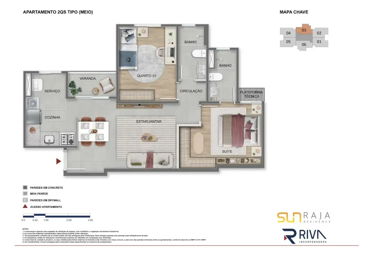 PLANTA 55m²