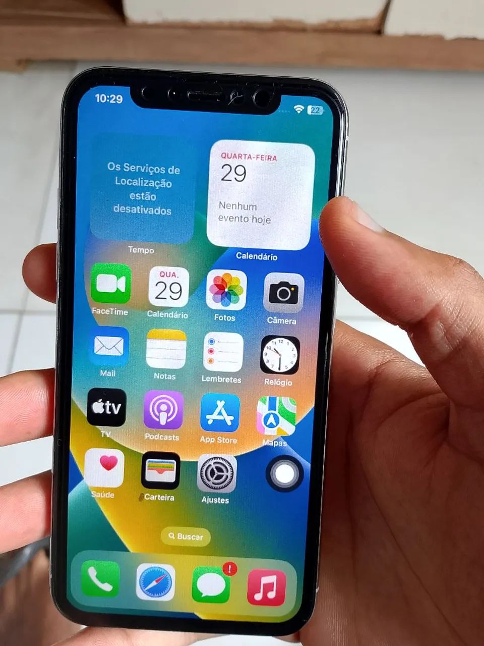 iPhone xs com trinco 