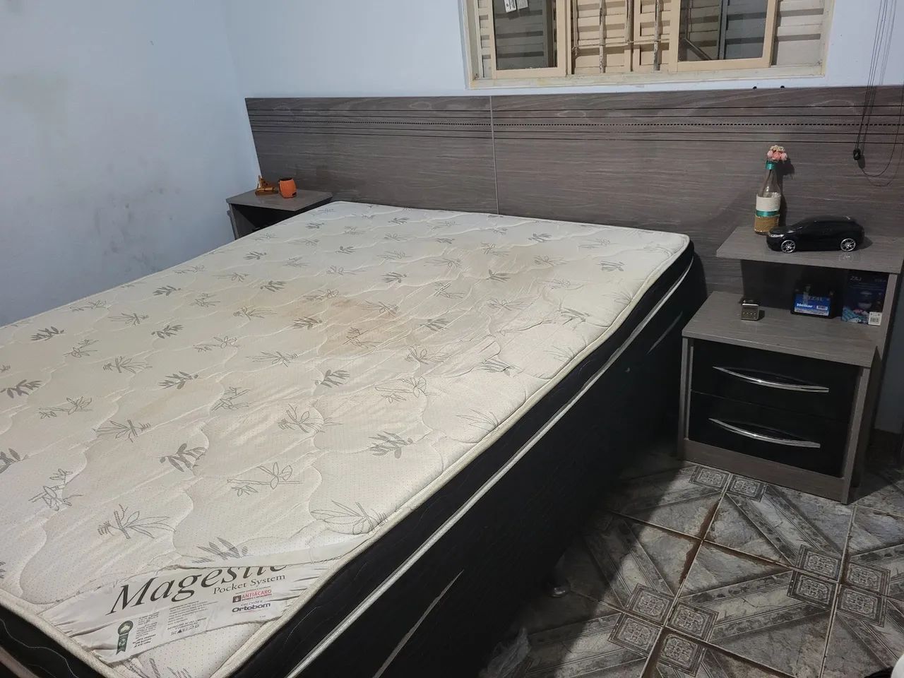 Cama Box colchão e cabeceira - Foto 2