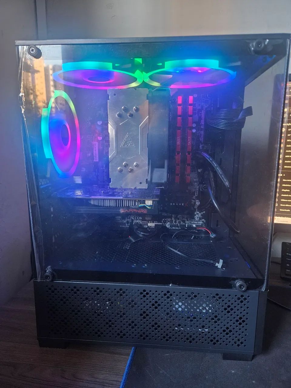 PC gamer i5 11400f 16gb DDR4 240 SSD e 1tb HD - Foto 3
