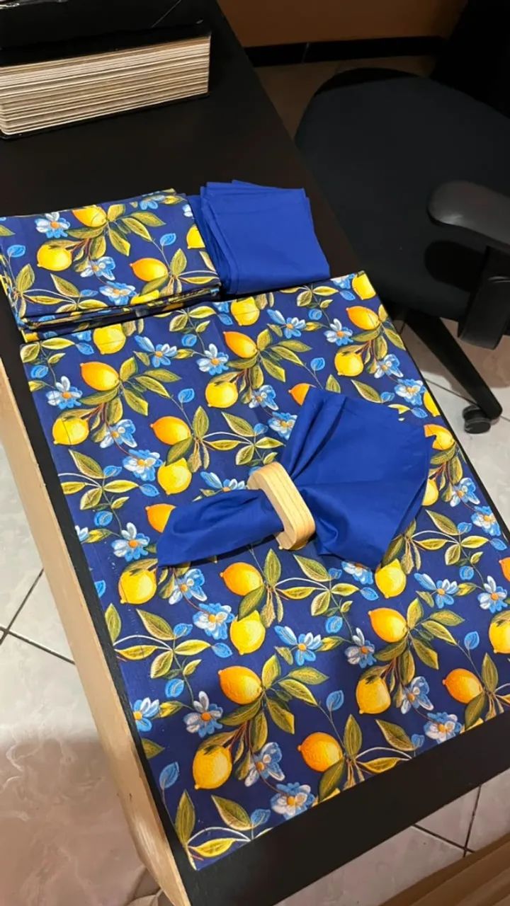 roupa de mesa posta - Foto 5