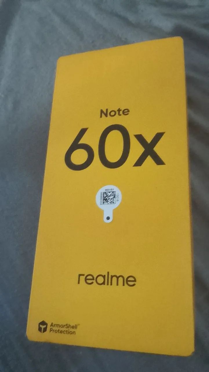CELULAR VENDENDO. REALME. NOTE 60X. 128G E 4 DE RAM