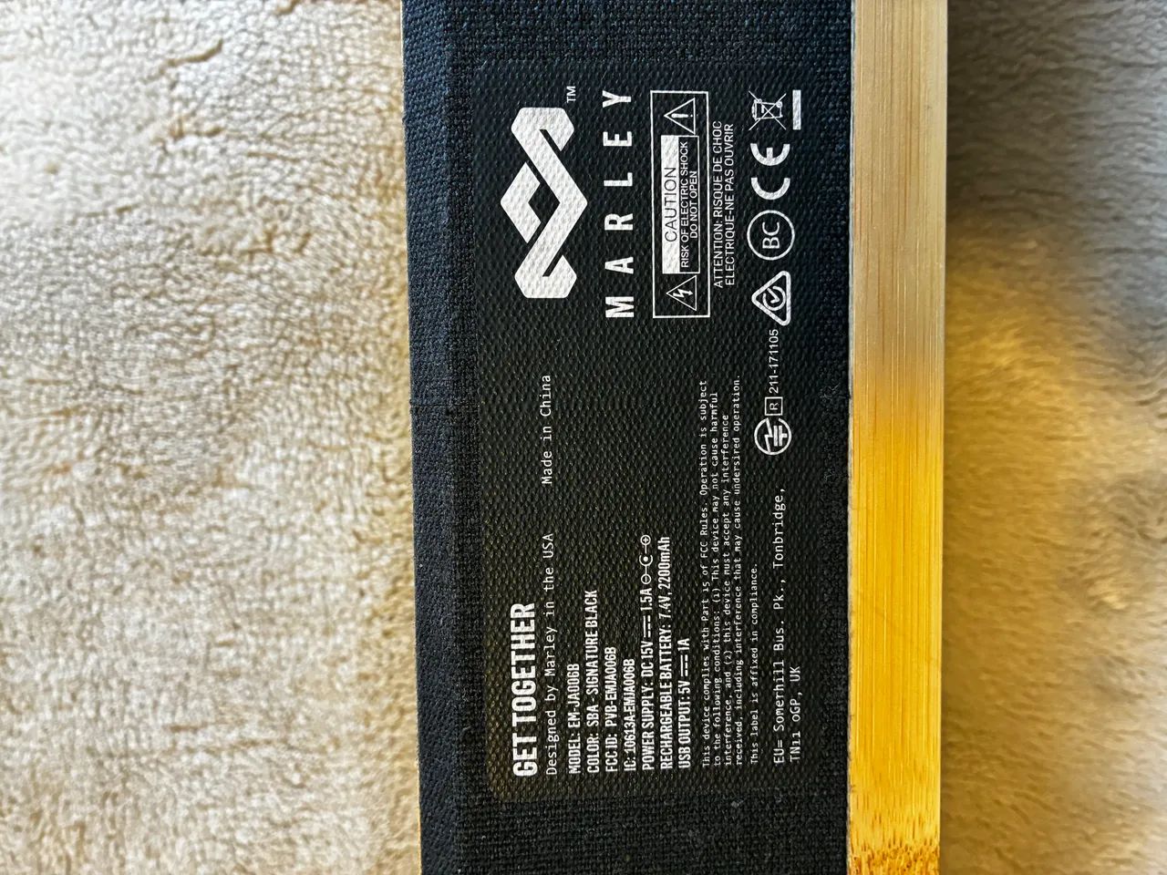 Sistema de som Marley Bluetooth - Foto 2