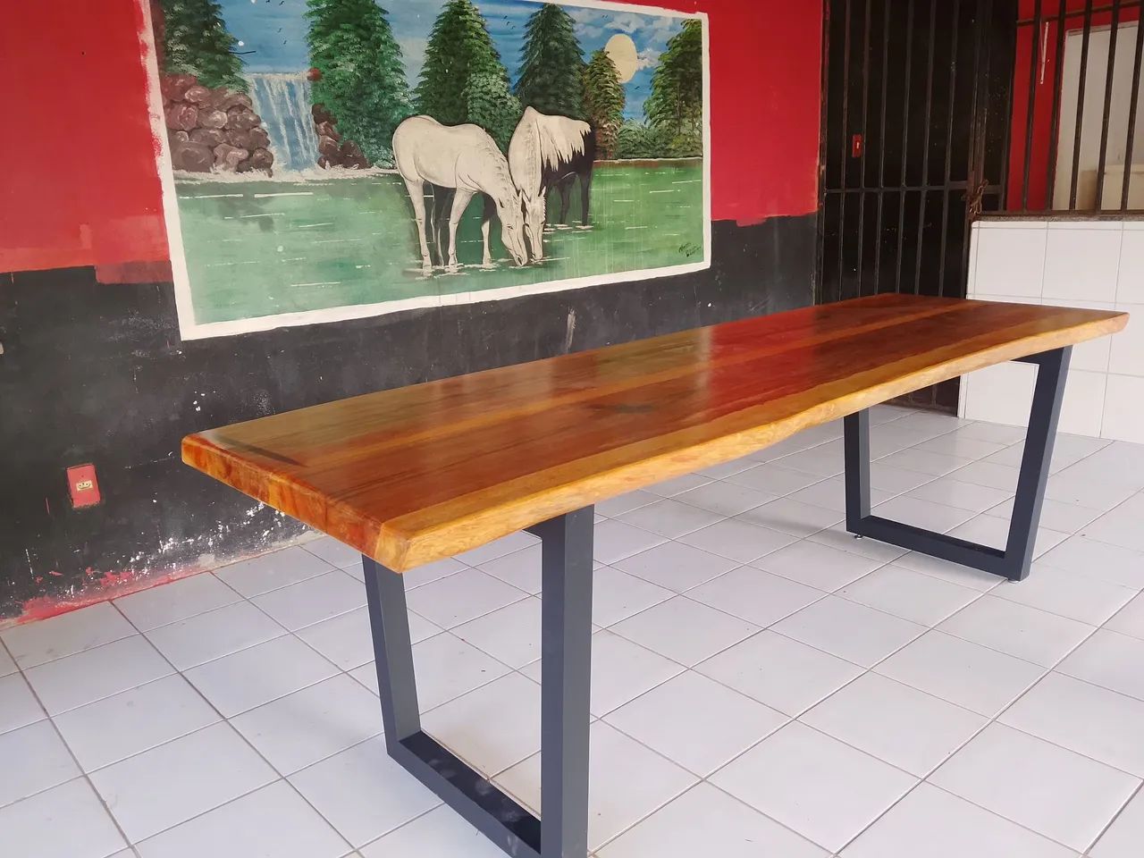 Mesa rústica de bacuri  - Foto 5