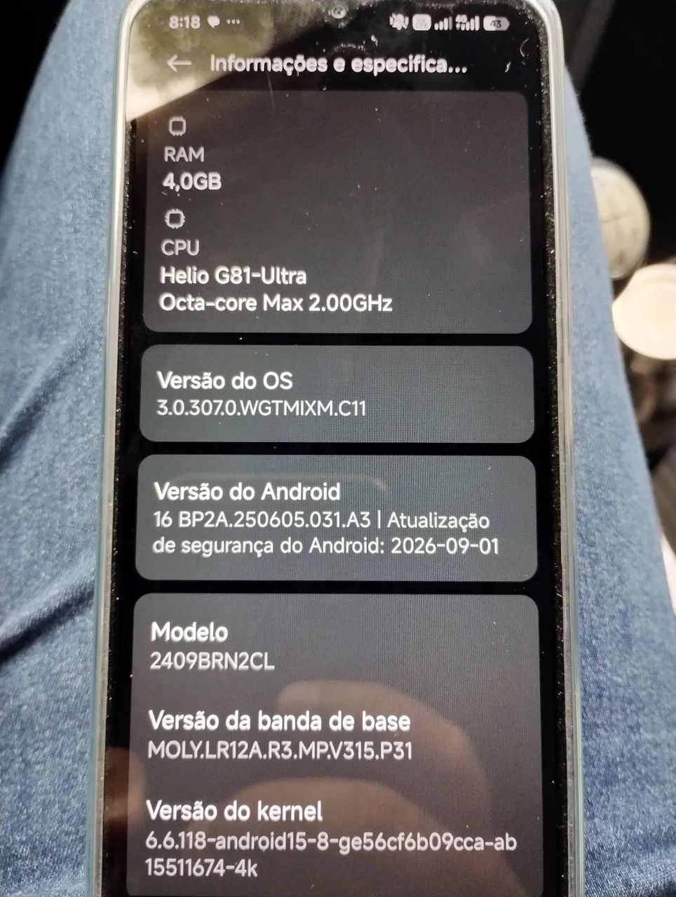 Celular xiaomi Hiper OS