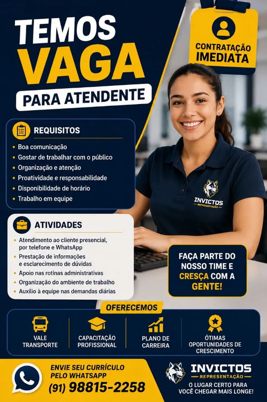 Vagas Disponíveis 