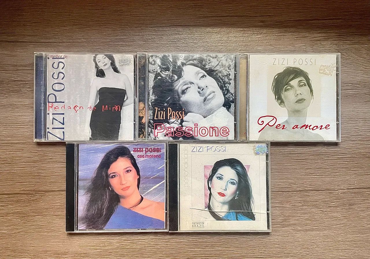 Coleção de CDs Zizi Possi