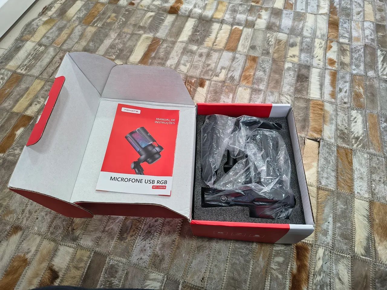 Microfone Condensador MT-1060R USB-Pouco uso - Foto 2