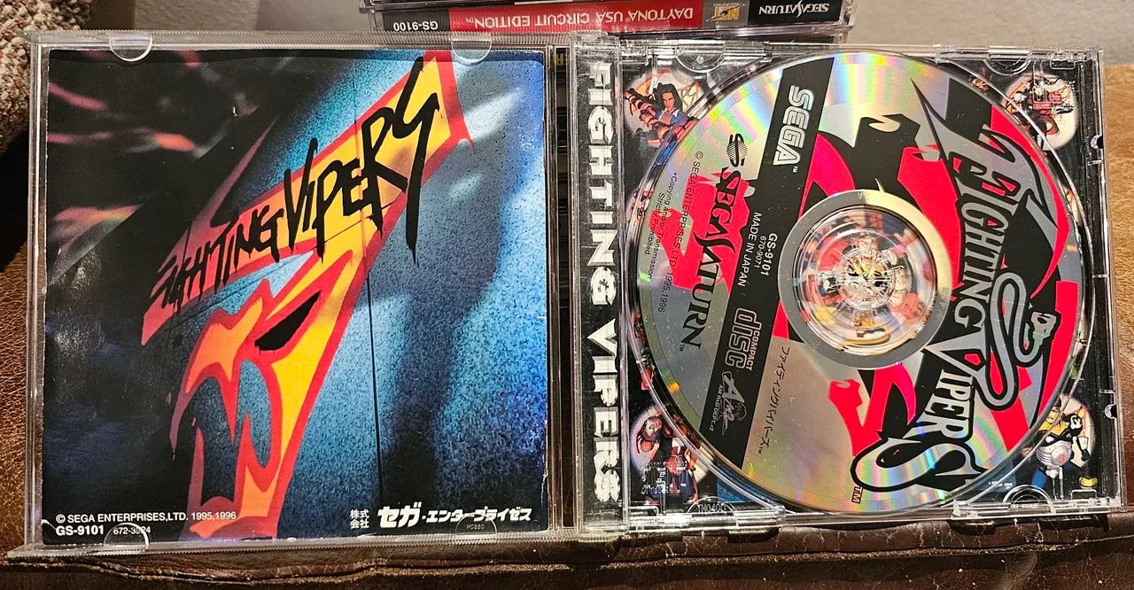 Fighting Vipers - Sega Saturn (japonês) - Foto 3
