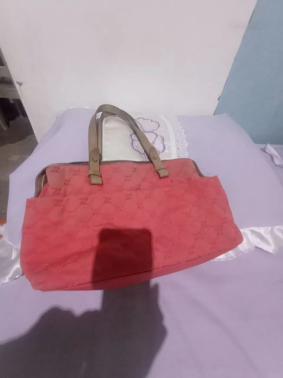 Bolsa feminina de couro  - Foto 4