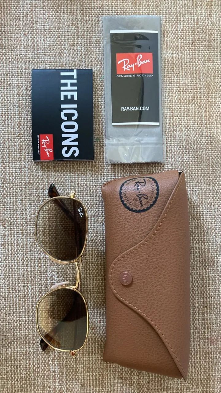 Ray-ban Hexagonal 3548N (ORIGINAL, NOVO) - Foto 2