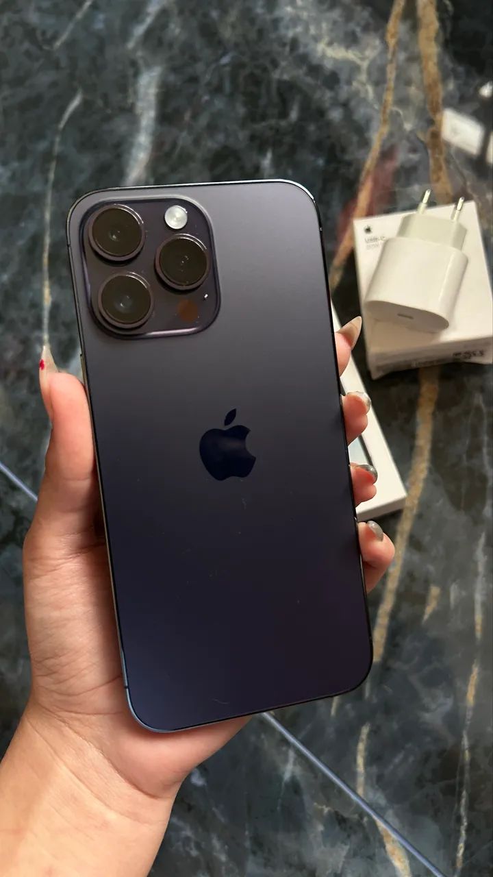 iPhone 14 Pro Max 258gb bateria 100% (nunca usado, só confirgurado) - Foto 3