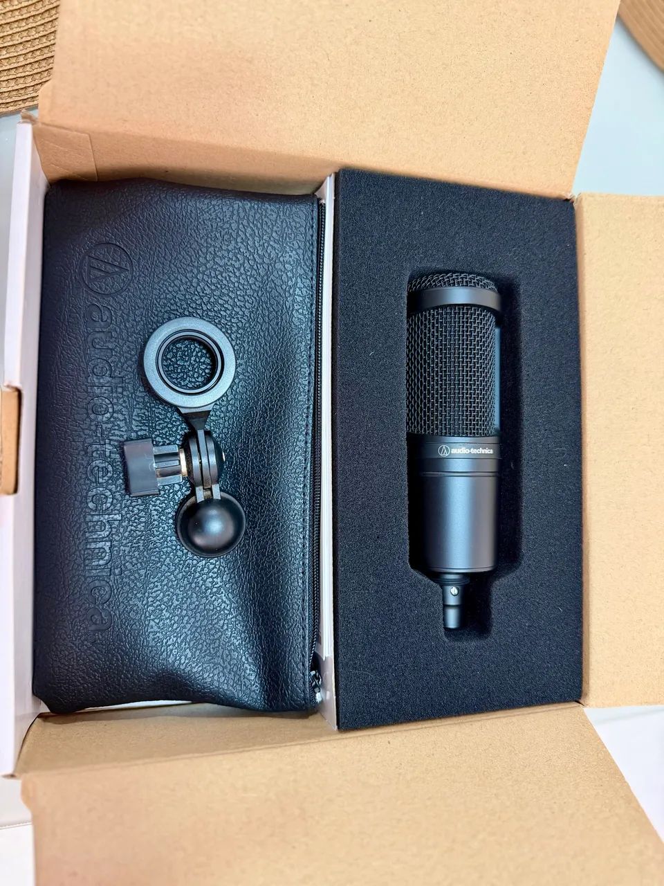 Microfone audio technica at2020 - Foto 4