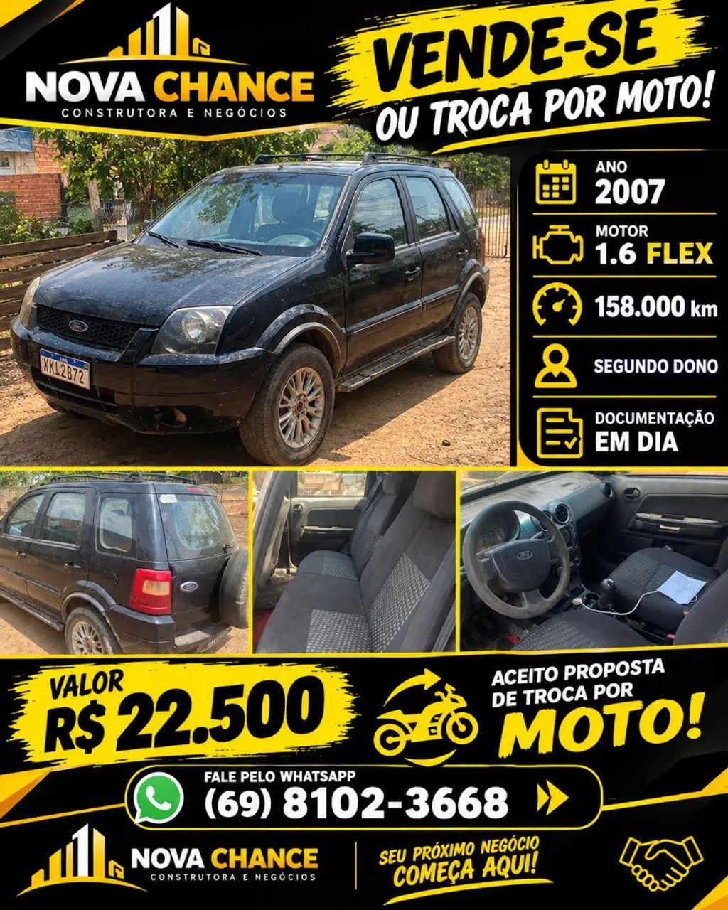 Ford Ecosport EcoSport XL 1.6/ 1.6 Flex 8V 5p 2007