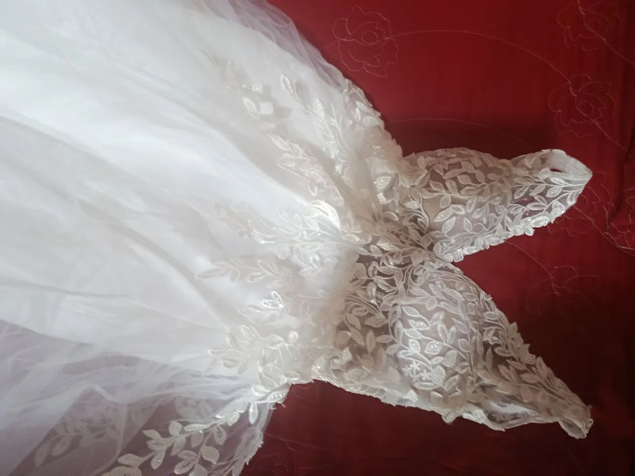 Lindo vestido de noiva 