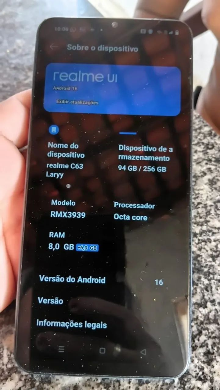 Celular realme c63 - Foto 2