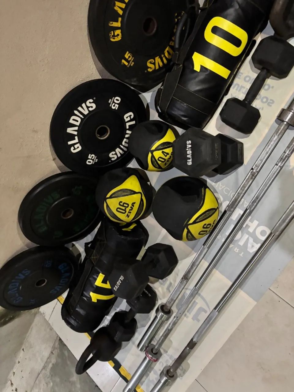 Anilhas olímpicas gladius e equipamentos  - Foto 3