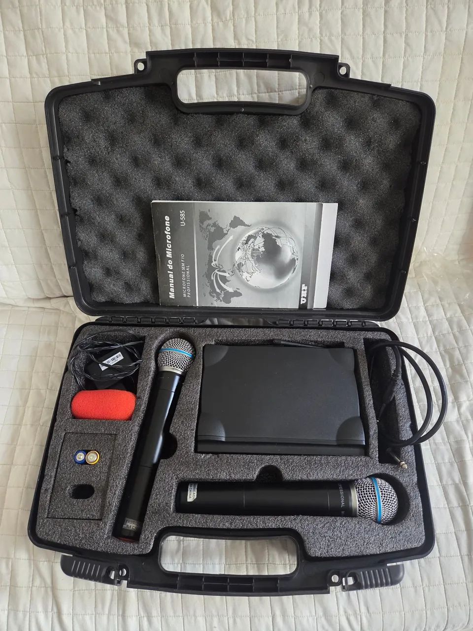 Caixa e Microfones - Foto 2