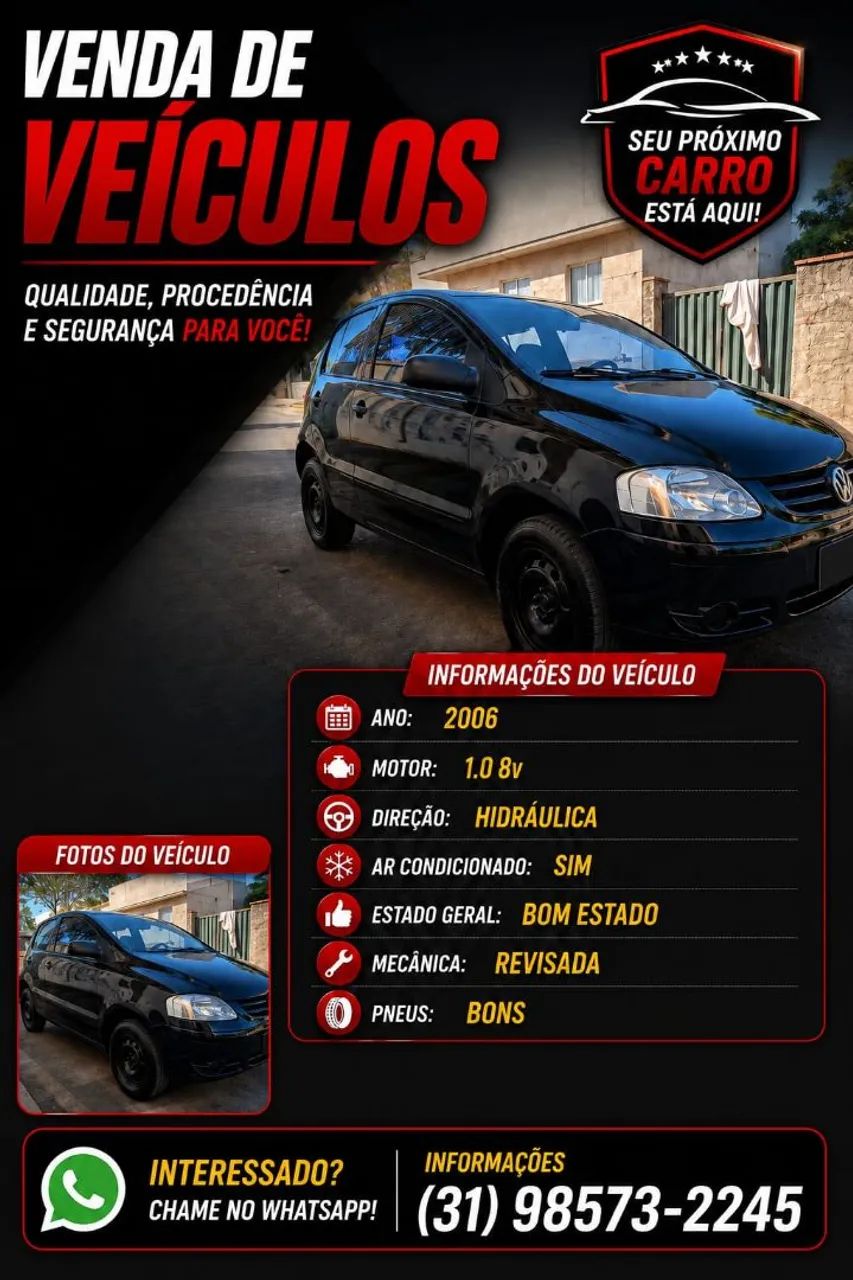 Volkswagen Fox Fox Plus 1.0Mi/ 1.0Mi Total Flex 8V 3p 2006