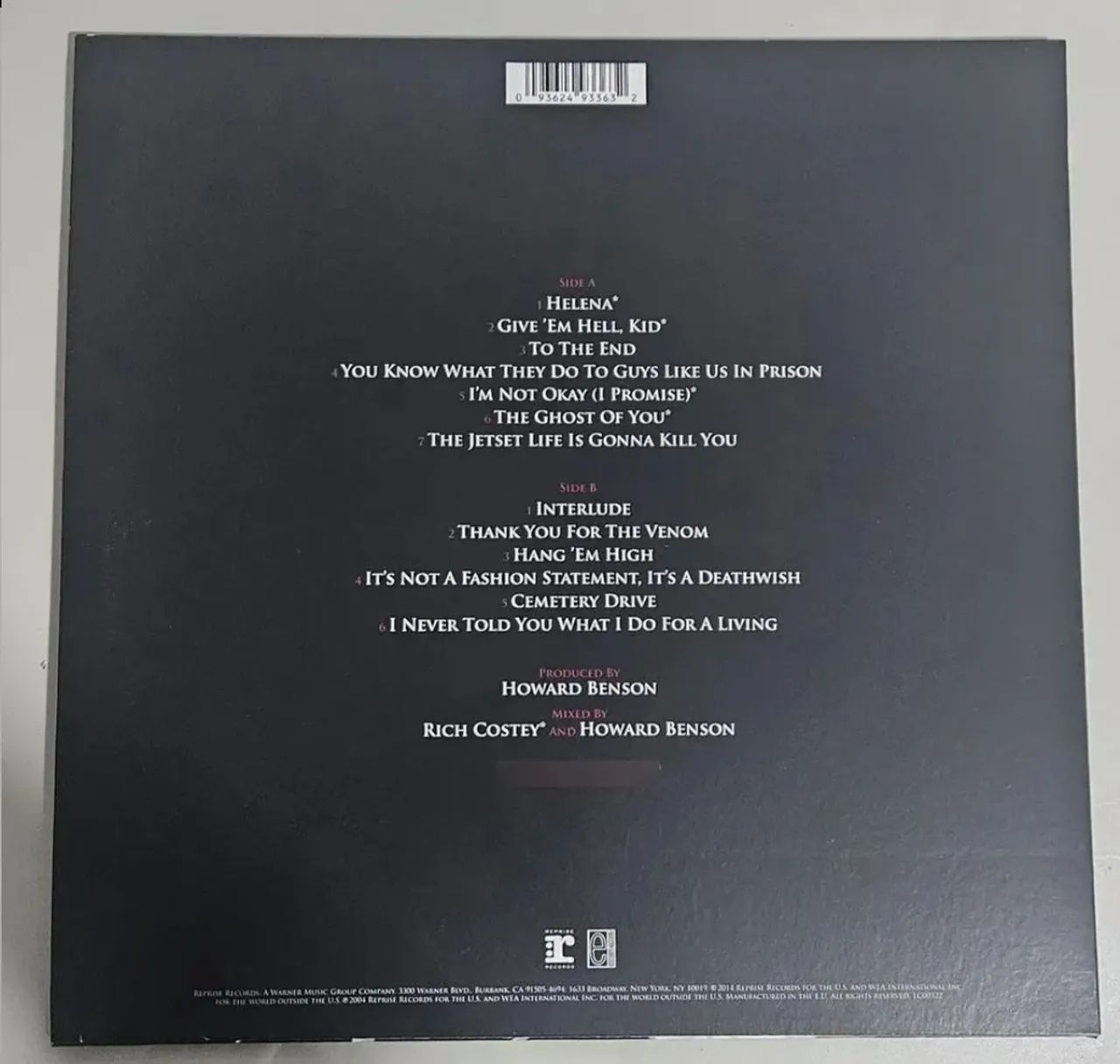 Lp Vinil My Chemical Romance Three Swet Revenge - Foto 2