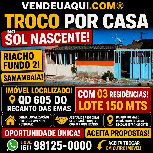 Oportunidade! Pra Vc Mudar!