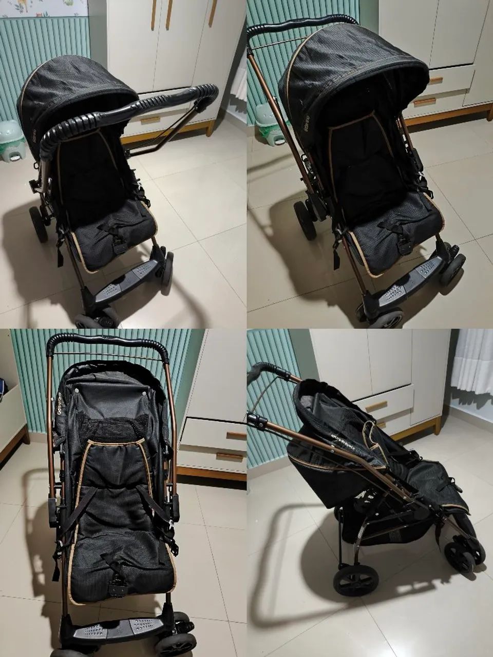 Carrinho de bebê Galzerano 